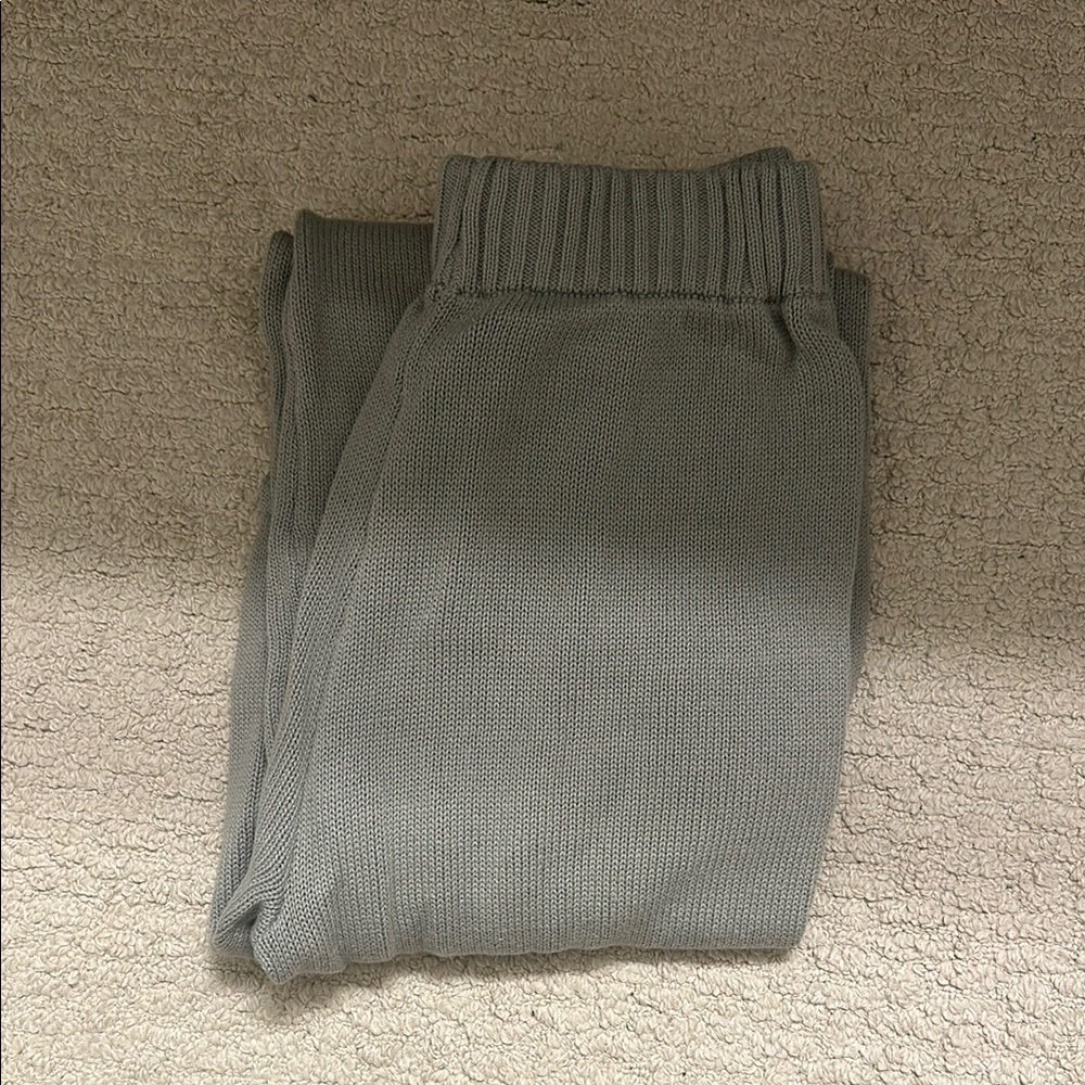 Green Knit Pants
